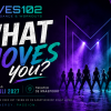 Promotieafbeelding voor de MOVES102 theatershow What MOVES You op 11 juli 2027 in Theater De Maaspoort in Venlo.